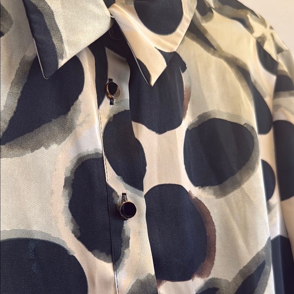 GEOMETRIC PRINT DRESS - Picture 8 of 12